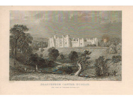 View of  the Country House, Brancepeth Castle, after T. Allom by T. Jeavons.