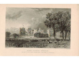 View of  the Country House, Raby Castle the Seat of the Duke of Cleveland after T. Allom by W Le Petit.