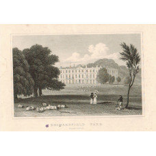 View of  the Country House, Dogmersfield  after J.P. Neale.