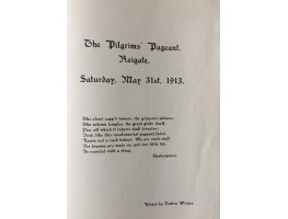 The Pilgrims' Pageant, Reigate Saturday May 31st 1913.