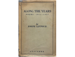 Along the Years Poems 1911-1937.