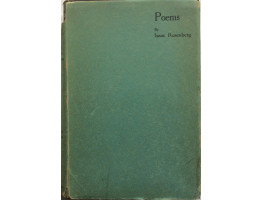 Poems. (Ed. G. Bottomley) Introductory Memoir by Laurence Binyon.