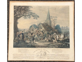 The Death of Tom Moody, by Dean Wolstenholme Junior [1798-1882], below, vignette verse and music,