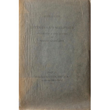 Lettres a Un Sculpteur precedes d'une Lettre de Madame Andre Gide.