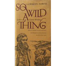 So Wild A Wild Thing. Letters to Gamel Woolsey. Edited as a Narrative by Malcolm Elwin.