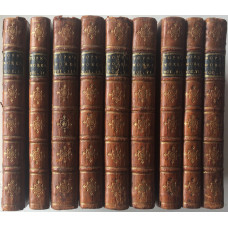The works of Alexander Pope Esq. In nine volumes, complete. With his last corrections, additions, and improvements; as they were delivered to the editor, a little before his death. Together with the commentary and notes of Mr. Warburton. 9 vols.