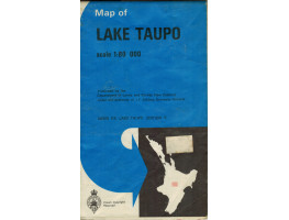 Map of Lake Taupo. NZMS 116
