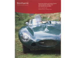 Important British and Italian Sports and Competition Motor Cars and Related Automobilia. 6 September 2002.
