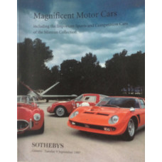 Magnificent Motor Cars including the Important Sports and Competition Cars of the Mimran Collection., Automobilia and Automobile Art. 6 September 1997.