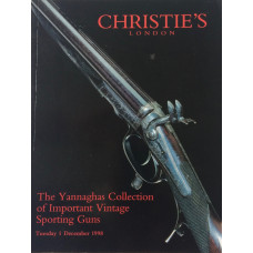 The Yannaghas Collection of Important Vintage Sporting Guns. 1 December 1998.