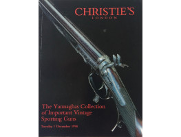 The Yannaghas Collection of Important Vintage Sporting Guns. 1 December 1998.