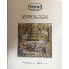 Modern British Paintings, Drawings and Sculpture. 26 January 1988.