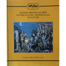 Modern British and Irish Watercolours, Drawings and Sculpture. 6 March 1990.