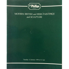 Modern British and Irish Paintings and Sculpture. 12 January 1993.