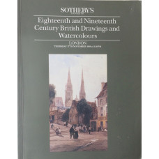 Eighteenth and Nineteenth Century British Drawings and Watercolours.17 November 1988.