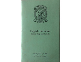 English Furniture Eastern Rugs and Carpets. 1 February 1979.