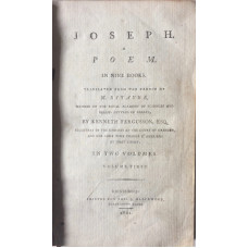 Joseph A Poem in Nine Books. Translated by Kenneth Fergusson. Volume One only (of two)