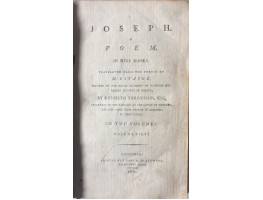 Joseph A Poem in Nine Books. Translated by Kenneth Fergusson. Volume One only (of two)