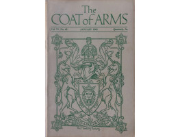 The Coat of Arms. Vol. VI No. 41 - Vol. VI 45 Inclusive. 5 issues.