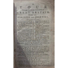 A Tour Through the Whole Island Of Great Britain. Divided into Circuits or Journies. . . Continued by the late Mr Richardson. Vol. III only (of 4)