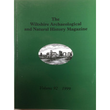 The Wiltshire Archaeological and Natural History Magazine. Volume 92.