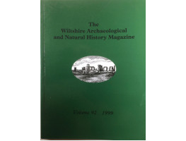 The Wiltshire Archaeological and Natural History Magazine. Volume 92.