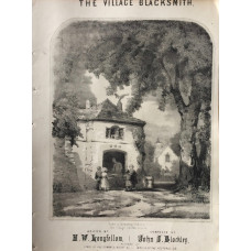 The Village Blacksmith. Composed by John J. Blockley.