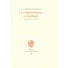 T.J. Cobden-Sanderson as Bookbinder. Translated by I. Grafe.