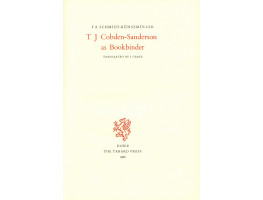 T.J. Cobden-Sanderson as Bookbinder. Translated by I. Grafe.