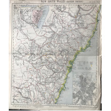 New South Wales (Eastern Portion) (scale 28 miles to the inch).