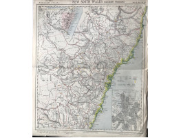 New South Wales (Eastern Portion) (scale 28 miles to the inch).