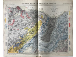 Geological Map of the Environs of Edinburgh (scale 3/4 inches to the mile)