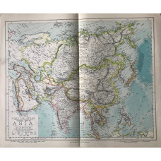 Central Map of Asia (scale 460 miles to the inch)