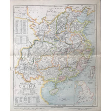 Statistical  Map of China (120 miles to the inch)