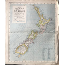 Statistical Map of New Zealand (65 miles to the inch)
