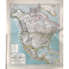 Statistical  Map of North America (340 miles to the inch)