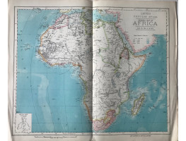 General Map of Africa (380 miles to the inch)