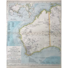 Statistical Map of Australia (West), Statistical Map of Australia (East), Statistical Map of New Zealand.