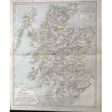 Railway & Statistical Map of Scotland. (scale 16 miles to an inch)