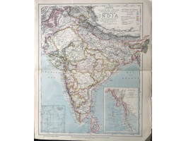 General Map of India (scale 135 miles to an inch)