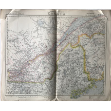 Statistical and General Map of Canada, on four sheets, (28 miles to the inch)