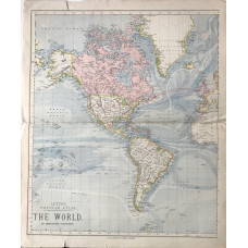 The World on Mercator's Projection. The Americas sheet.