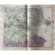 Geological Map of the Environs of Dublin (scale 3/4 inches to the mile)