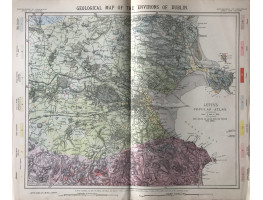 Geological Map of the Environs of Dublin (scale 3/4 inches to the mile)