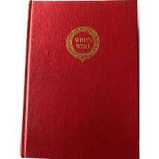 Who's Who 1984 An Annual Biographical Dictionary. Edition 91/92.