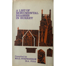 A List of Monumental Brasses in Surrey.