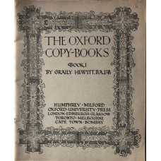 The Oxford Copy-Books. Book 1. The Oxford Copy-Books. Book 1.