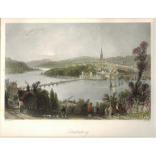 Londonderry, after W.H. Bartlett by S. Bradshaw.