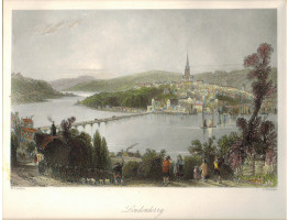 Londonderry, after W.H. Bartlett by S. Bradshaw.