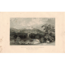 View of  the Country House, Belvoir Castle the Seat of the Duke of Rutland after T. Allom by J. Sands.